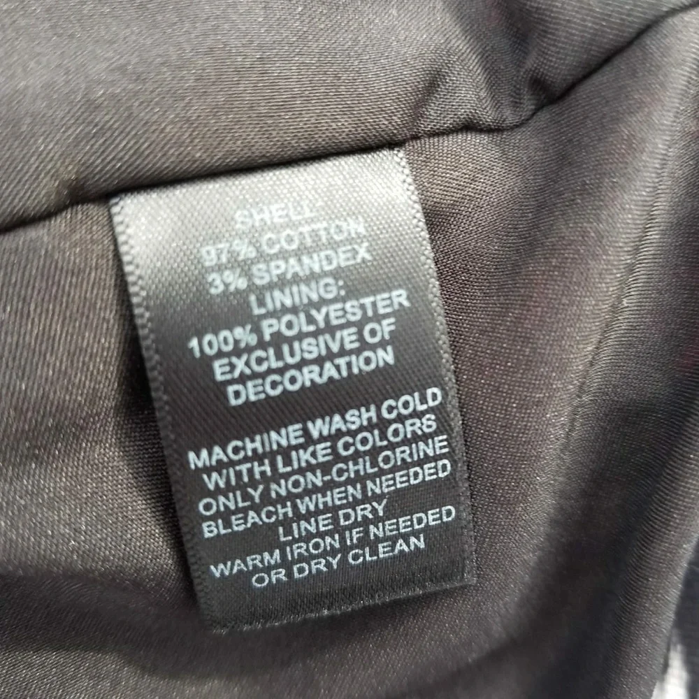 White House Black Market embroidered skirt 10 - Picture 2 of 7